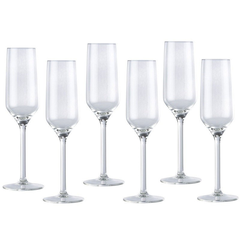 Champagneglas / glazen 12x stuks 22 centiliter Top Merken Winkel